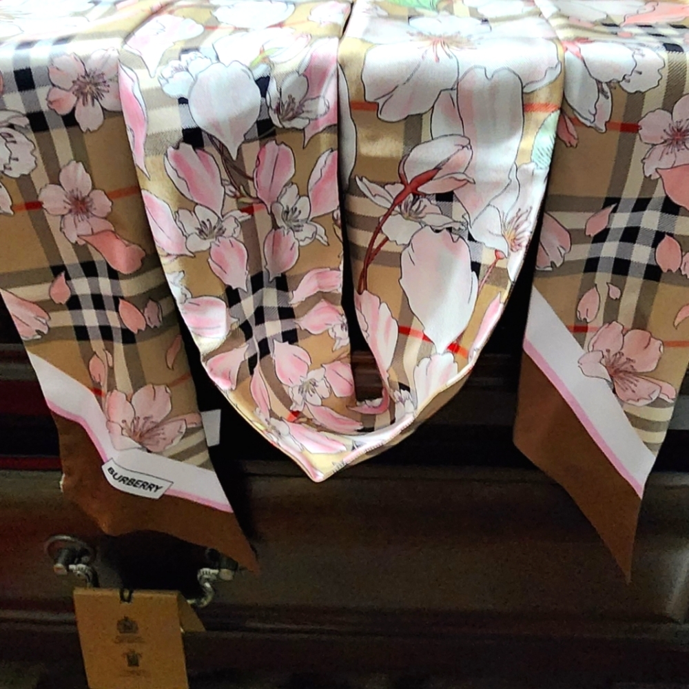Burberry Silk Scarf